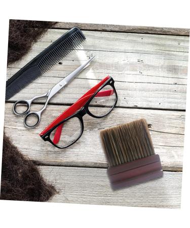 Angoily Neck Brush Duster Soft Bristle Cleaning Beard Brush Barber Supplies Hairdressing Cleaning Brush Hair Cleaning Brush Hairdressing Brush Tool Soft Fur Beech - Buy Online on GoSupps.com