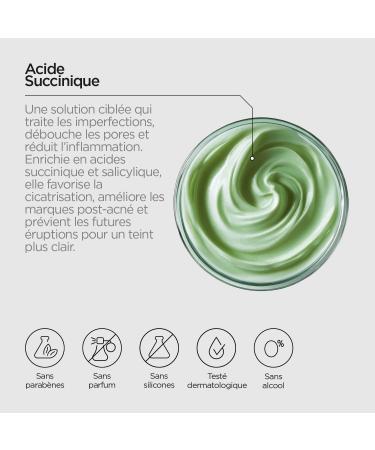  REVOX B77 REVOX B77 - Just Succinic Acid 30ml Anti-Blemish Cream Cuuccinic Acid & Salicylic Acid Cleans Pores Reduces Dark Spots Soothes Skin Reduces Redness Regulates - Buy Online on GoSupps.com