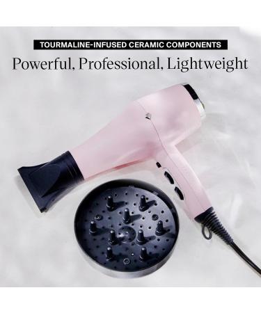 Eva NYC Spectrum Far-Infrared Ceramic Hair Dryer - Smooth Frizz-Free Styling | Ionic Tourmaline Technology & Accessories (Red - Buy Online on GoSupps.com