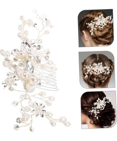 Housoutil Bridal Comb Flower Girl Hair Accessory Wedding Headpiece Girls Hair Accessory Crystal Hair Comb Hair Accessory for Girls Bridal Headdress Tiara Manual Alloy Hair Accessories Bride - Buy Online on GoSupps.com