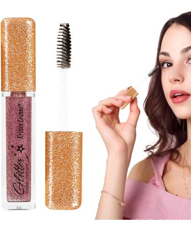 Colored Mascara | 0.21 Oz Quick Dry Long Lasting Waterproof Shimmer Sparkly Diamond Twinkle Mascara - Thick Dazzling Eyelash Makeup for Women Ladies Girls Coatuiyo - Buy Online on GoSupps.com