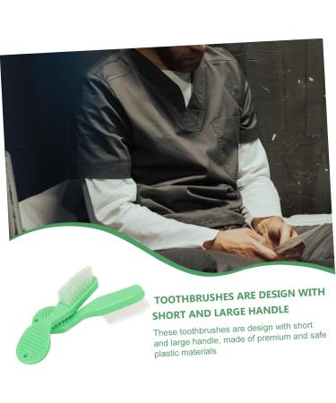 Lurrose 30 STK Travel Toothbrush Soft Bristle Mini Tooth Cleaning Brush for Prisons & Accessories | Green 1 Pack - Buy Online on GoSupps.com