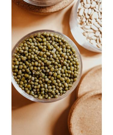 Kamelur Organic Mung Beans - 2.5kg Germinable Dried Beans | Additive-Free International Shipping - Buy Online on GoSupps.com