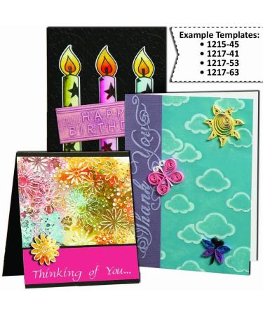 Darice 1216-63 Bird Border Embossing Folder - 4.25 x 5.75 Inches | High-Quality Embossing Tool for Crafting - Buy Online on GoSupps.com