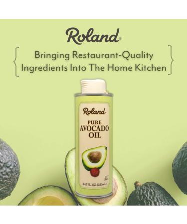 Roland Foods Pure Avocado Oil - Specialty Imported Food - 8.45 Fl Oz Can - Buy Online on GoSupps.com