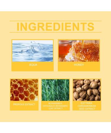Honey Infused Hair Oil Hair Treatment Extremely Damaged Hair Cold Pressed Weightless Oil Serum for Deep Repair Strong Moisturizing and Smoothing One Size 1 Piece 1 Piece 10 ml 1er Pack - Buy Online on GoSupps.com