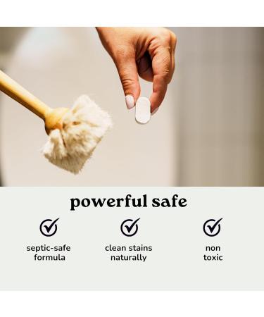 Myni Toilet Bowl Cleaner Refills - Natural & Biodegradable Unscented Tablets - Non-Toxic Eco-Friendly Solution for Sparkling Toilets - Pack of 20 - Buy Online on GoSupps.com