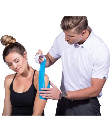 StrengthTape Kinesiology Tape - 5M Precut Roll - Premium Athletic Support Tape - Prevent Injuries - Beige - Buy Online on GoSupps.com