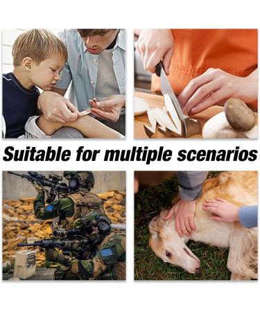 MineUp First Aid Trauma Set - 46-Piece Military-Grade Outdoor Emergency Kit for Home Car and Camping - Buy Online on GoSupps.com