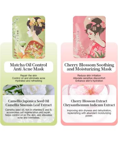 ISBEAUSOLS Face Masks Skincare - Face Masks Beauty - Face Mask Set for Women - Hydrating Face Mask - Self Care Gift Sets for Women - Sheet Face Mask - Moisturizing Soothing Radiant - Buy Online on GoSupps.com