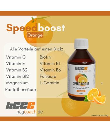 HCGC Original Basic Package - 30-Day Nutritional Supplements & 21-Day Metabolic Cure with Sugar-Free Speedboost Syrup (Orange) - Free 9 Days & Instructions Brochure - Buy Online on GoSupps.com