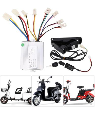 Buy 12V 500W Bike Brushed Motor Controller Kit - Electric Scooter & Tricycle Conversion with Foot Throttle | International Shipping Available - Buy Online on GoSupps.com