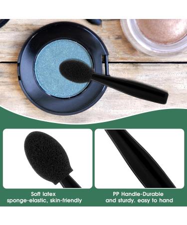 100PCS Disposable Eyeshadow Applicators - Dual-Sided Mini Brushes for Travel & Eye Makeup | Multipurpose Eye Shadow Sticks for Women - Buy Online on GoSupps.com