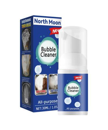 5 Bubble Cleaner for Kitchen | Powerful Multipurpose Foam Cleaner 30ml Rinse Grease Cleaner Heavy Duty for Kitchen & Bathroom Stubborn Grease and Grim 5 Pcs 30ml