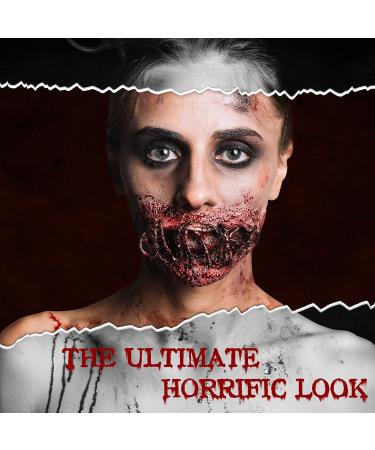 CHASPA Halloween Liquid Latex for Zombie Costume - 200ML Clear Drying SFX Makeup for Special Effects Wounds - Buy Online on GoSupps.com