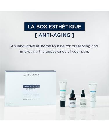 ALPHASCIENCE La Box Esthetique Discovery Kit - Anti-Aging TANNIC Serum HA Booster Eye Matrix & Regen - Reduces Wrinkles & Fine Lines Moisturizing & Soothing - International Shipping Available - Buy Online on GoSupps.com