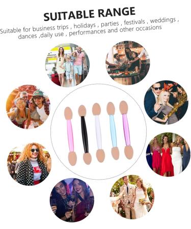 Baluue 5 Boxes Cream Applicator Eye Shadow Sponge Non Latex Plastic Eyeshadow Sponge - Buy Online on GoSupps.com