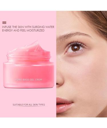Pore Base Gel Cream - Pre-Makeup Face Primer Moisturizer Light and Natural Invisible Pores for Flawless Makeup Face Foundation Sillervan - Buy Online on GoSupps.com