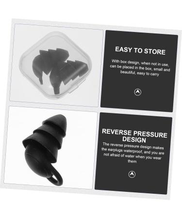 FOMIYES 3 Pairs Anti-Noise Earplugs | Sound Blocking Waterproof Ear Plugs | Reusable Travel & Work Earbuds - Mute & Dormitory Supplies - Buy Online on GoSupps.com