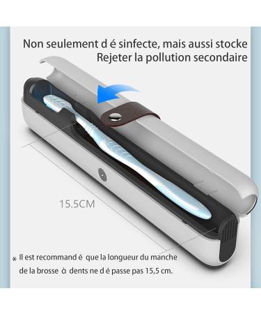 Portable Travel Toothbrush Charger - Compatible with Electric & Manual Toothbrushes | Ideal for On-the-Go Oral Care - Buy Online on GoSupps.com