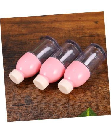 Baluue Flacons De Gloss Vides 10pcs Bouteilles De Brillant En Plastique Transparent Contenants Et Pratiques Rose Voyage Bouchon tanche - Buy Online on GoSupps.com