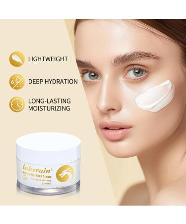 Glycine Face Moisturiser - Face Cream for Women - Lasting Moisturiser Face Women - Deep Hydration Anti Aging&wrinkle Face Cream - Bright Skincare Balanced Oil Secretion 50g - Buy Online on GoSupps.com