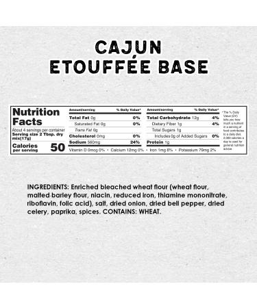 Louisiana Fish Fry Cajun Etouffee Base 2.65oz (Pack of 4) - Buy Online on GoSupps.com