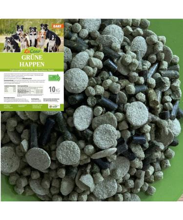 LuCano 10 kg green caps | BARFEN for dogs | for problem: dogs that eat grass