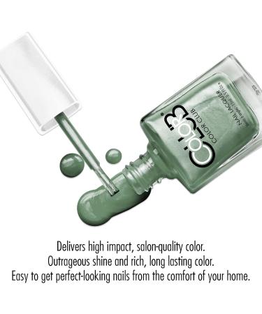 Color Club Color Club Nail Lacquer Jardin Green Nail Varnish Glossy Long Lasting 15ml - Buy Online on GoSupps.com