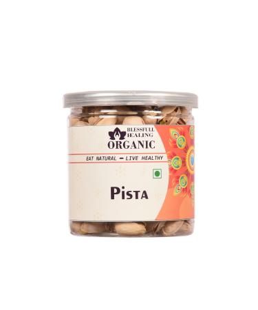 Blessfull Healing Organic Pista 250 Gram Airtight Container (Packing May Vary)