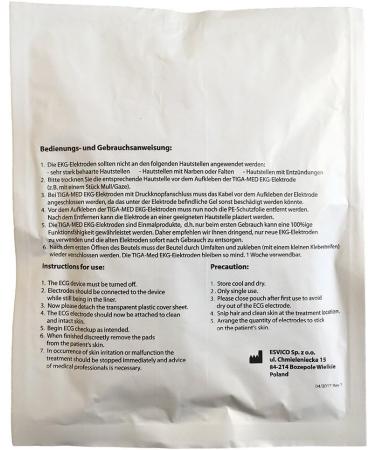 Tiga-Med ECG Solid Gel Electrodes 45 mm Pack of 100 - Buy Online on GoSupps.com