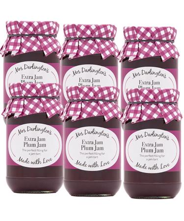 Mrs Darlington's Plum Jam - 340g - Pack of 6