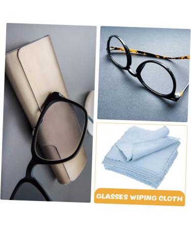 FOMIYES 50pcs Flannel Wiping Cloths - Premium Eyeglass & Lens Cleaning Rags | Double-Sided Microfiber Cleaning Wipes for Glasses | Ideal Gift for Vision Care - Buy Online on GoSupps.com