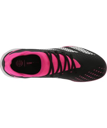 adidas Unisex Accuracy.3 Turf Soccer Shoe - Black/White/Team Shock Pink - Size 8.5 Women/7.5 Men - Buy Online on GoSupps.com