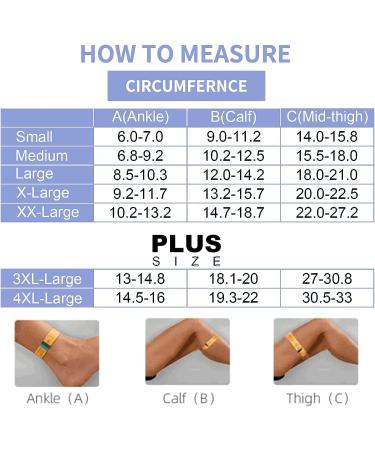 Totexil Thigh High Compression Stockings 15-20mmHg - Beige XX-Large - For Men & Women - Medical Grade - Silicone Dot Band - Support for Sports, Running, Varicose Veins - Buy Online on GoSupps.com