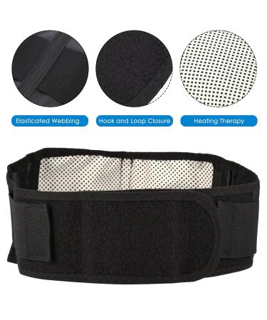 Filfeel Fitness Belt - Black Tourmaline Self-Heating Waist Trimmer & Magnetic Therapy Belly Girdle for Effective Weight Loss - Buy Online on GoSupps.com