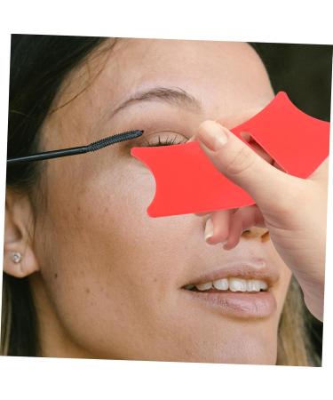 Ipetboom Eyeliner Aids Heated Lash Curler Silicone Molds Mascara Tool Aids Eyeliner Guard Miss Highlight Gel 10.3x3.8cm Red - Buy Online on GoSupps.com