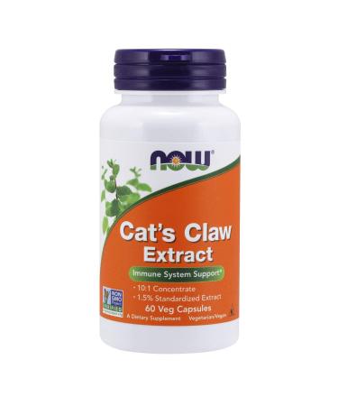 Now Foods Cat's Claw Extract 60 Veg Capsules
