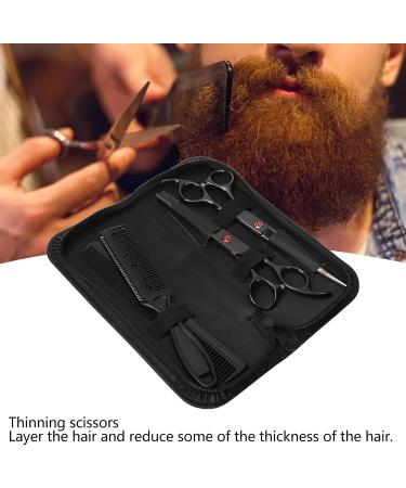 YAOGOHUA Hair Cutting Scissors Set with Straight Shear and Thinning Shear for Home Salon Barber - Buy Online on GoSupps.com