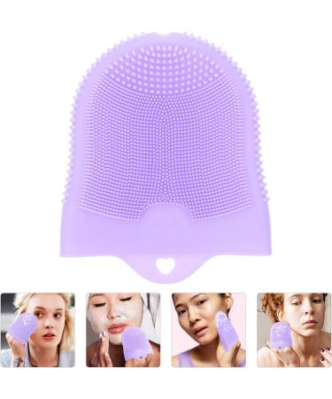 Cleaning Brush 3pcs Brush Blackhead Exfoliating Scrubber Massager Silicone Care Skin Dry Tool Pad Cleaning Purple Scrubber Facial Cradle Delicate Violet Cleanser Handheld Sensitive (Size : 11.8X10 11.8X10CMx4pcs - Buy Online on GoSupps.com