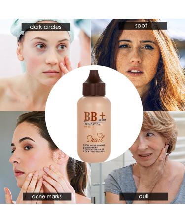 Moisturizing Liquid Foundation 40ml Long Lasting Concealer Foundation Makeup Professional Cream Contouring Makeup Concealer Makeup and Corrector for Neutralized Duqulle Natural Colors - Buy Online on GoSupps.com