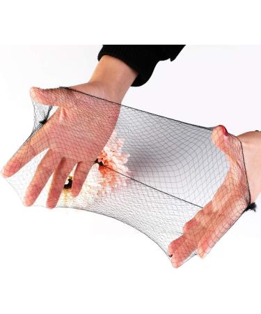 Frcolor 100pcs Reusable Hair Nets Invisible Elastic Edge Mesh Invisible Hairnet Hair Bun Accessories for Women Girls 50CM - Buy Online on GoSupps.com
