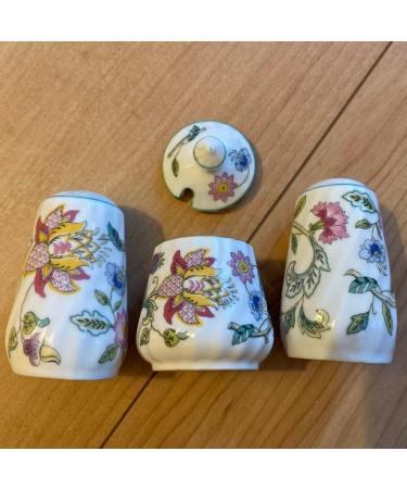 British Minton Haddon Hall Seasoning Set Salt Pepper Mustard - Buy Online on GoSupps.com