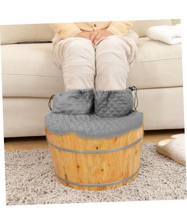 Beatifufu Thermal Insulation Foot Bath Cover Foot Bath Bucket Cover Foot Bucket Protector Dual Bucket Foot Basin Cover Foot Soaking Dual Basin Cover Bucket Covers Foot Washing Barrel Cover - Buy Online on GoSupps.com
