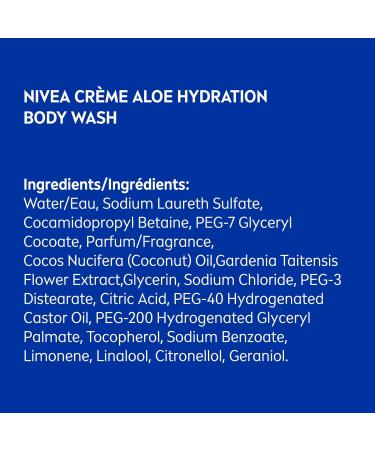 NIVEA Care & Aloe Body Wash 500mL - Nourishing Hydration for All Skin Types | Shop Internationally - Buy Online on GoSupps.com