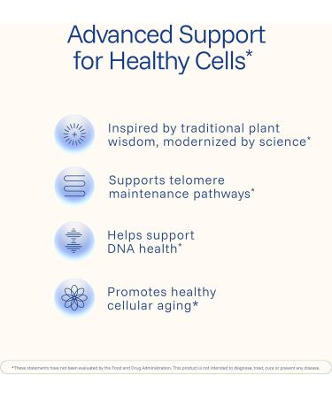 ProHealth Cycloastragenol Supplement, 10 mg per Serving | Science-Backed to Support Telomere Length, DNA Structure & Healthy Aging | Third-Party Tested for Purity & Quality - Buy Online on GoSupps.com