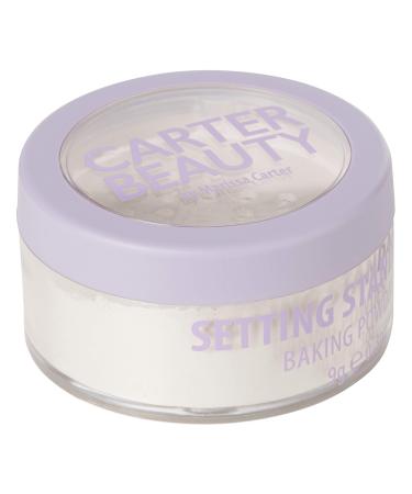 Carter Beauty By Marissa Carter Setting Standards Baking Powder - Vegan - Mattifies The Skin And Evens Out The Complexion - Blends Seamlessly Into Skin - Used To Set Makeup And Cover Blemishes - Translucent - 0.3 Oz