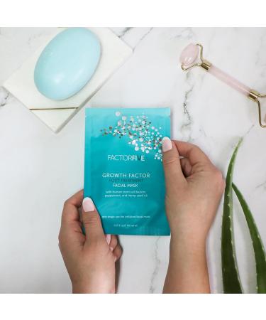 Growth Factor Facial Mask | Stem Cell Technology for Skin Recovery & Rejuvenation | Cruelty-Free Paraben-Free 8mL - Buy Online on GoSupps.com