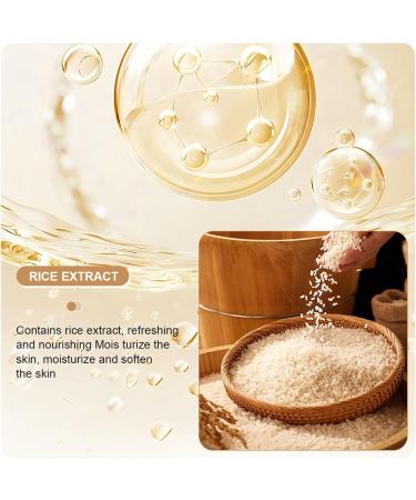 2 Pack Rice Eye Cream Roll-On Under Eye Cream for Puffy Dark Circles Eye Bags Fine Lines Anti-Aging Firming Moisturizing Deeply Nourishes Skin Around Eyes - Buy Online on GoSupps.com