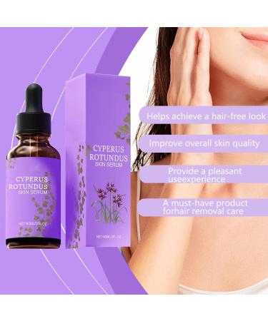 YSTJKD Cyperus Skin Serum Organic Cyperus Rotundus Oil Pure Cyperus Rotundus Oil Reduces Hair Growth Moisturizes Nongreasy Improves Dryness and Roughness Suitable for All Skin Types - Buy Online on GoSupps.com